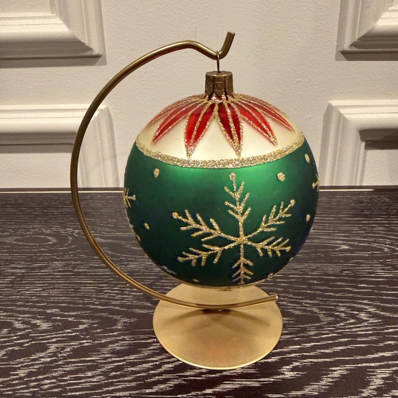 Waterford Holiday Christmas Ball Ornament - Picture 2 of 5